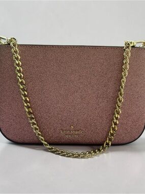 kate spade Rose Gold Chain Crossbody Bag